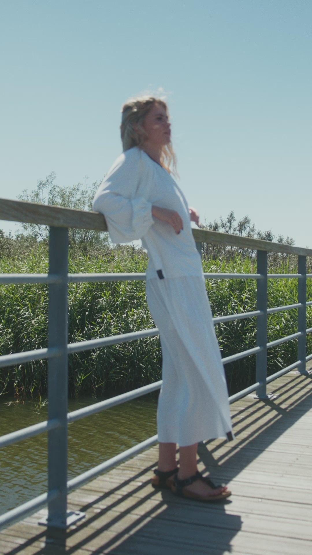 HENRIETTE STEFFENSEN COPENHAGEN ALL DAY BLOUSE - 96104 BLUSER WHITE 816