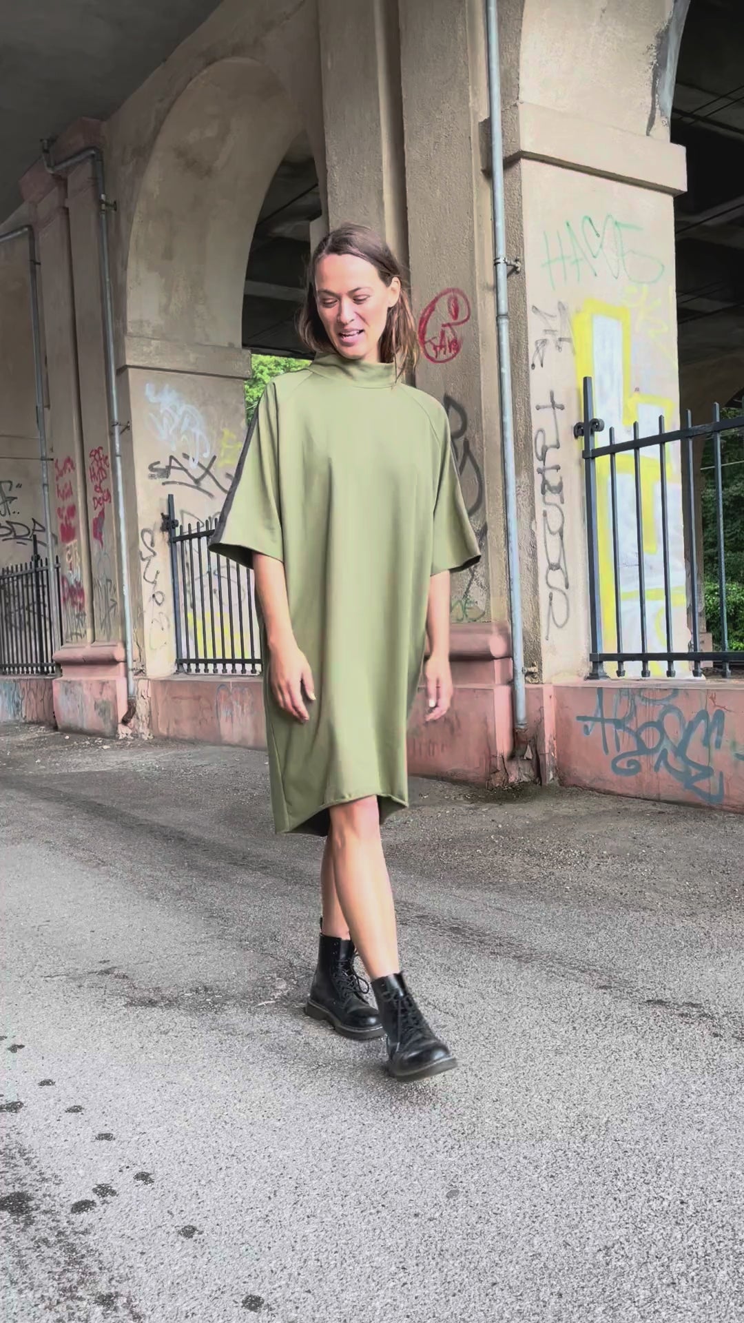 HENRIETTE STEFFENSEN COPENHAGEN DRESS - 73404 KJOLER MOSS 611
