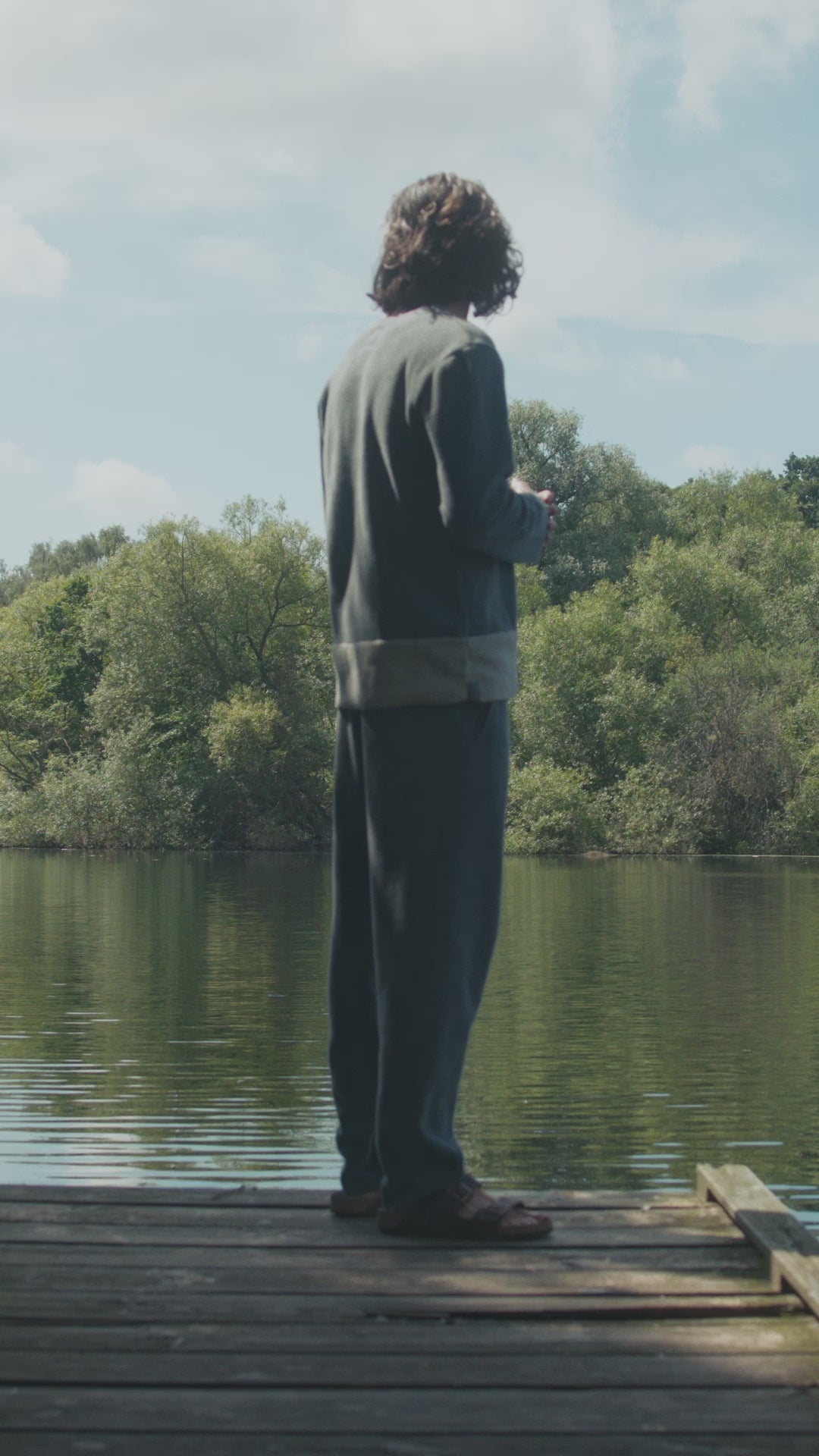 CARL BY STEFFENSEN COPENHAGEN ONE SIZE BLOUSE MEN - 1013C BLOUSES & SWEATERS GREY/SAND 940