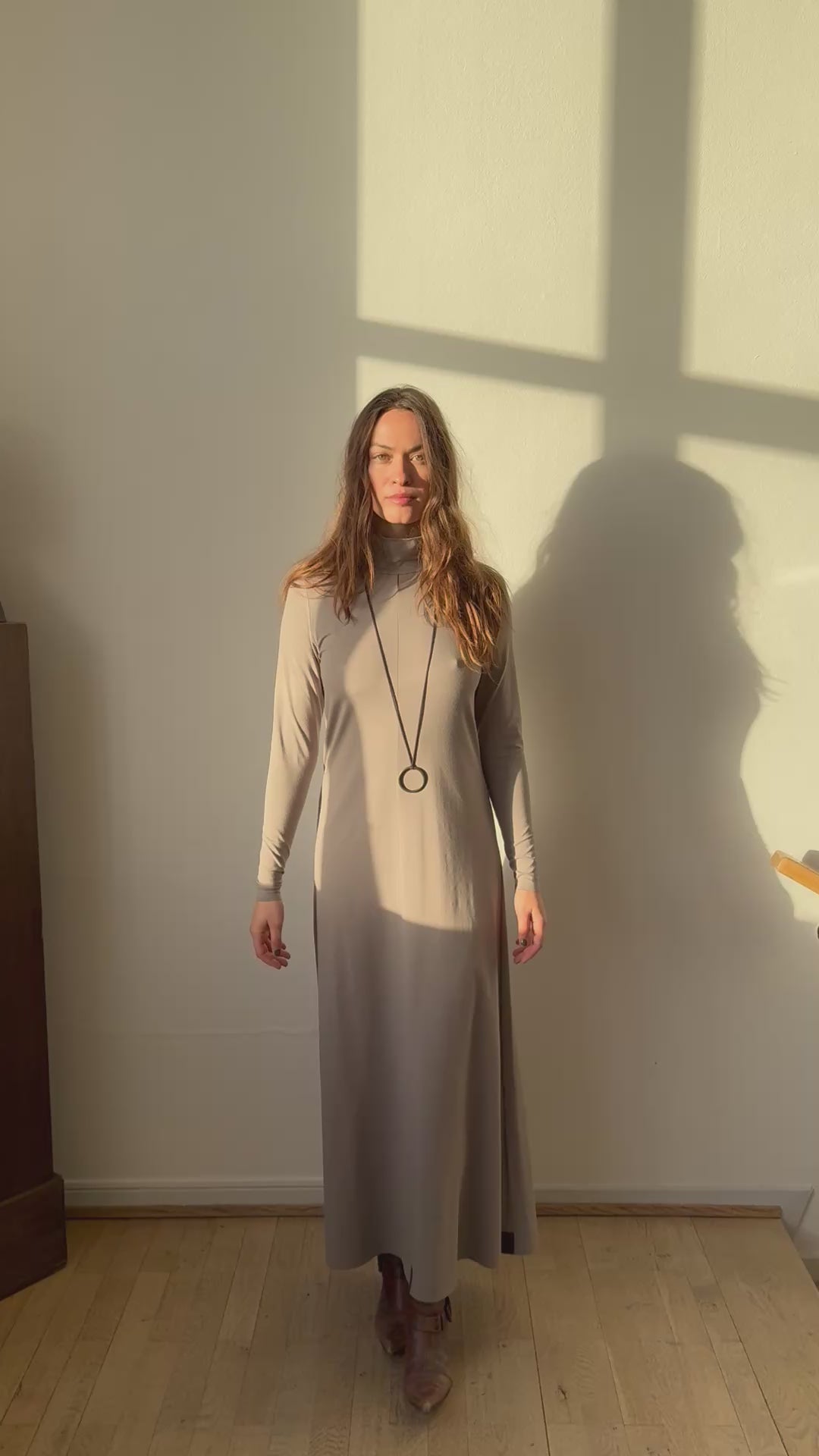 HENRIETTE STEFFENSEN COPENHAGEN LONG DRESS W/JEWELRY - 98058 KJOLER ELEPHANT 654