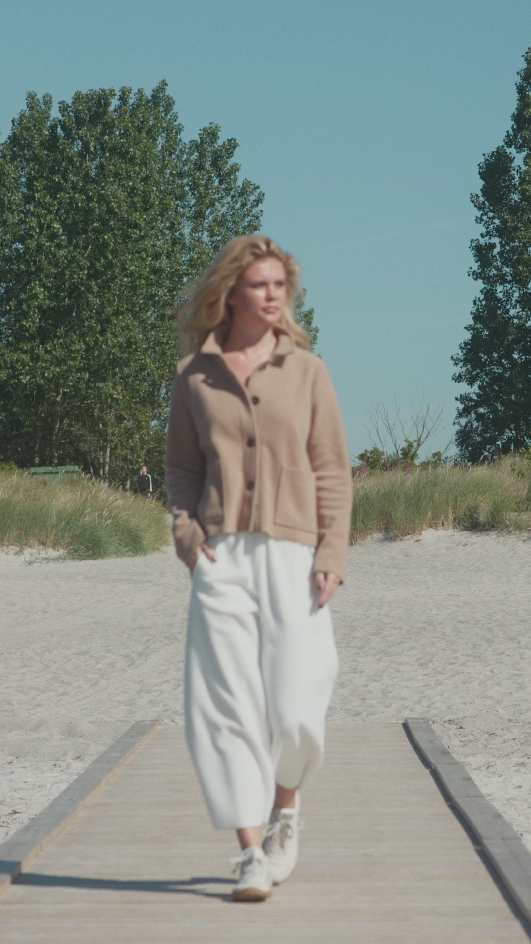 HENRIETTE STEFFENSEN COPENHAGEN JACKET - 7164 CARDIGANS CAMEL 815