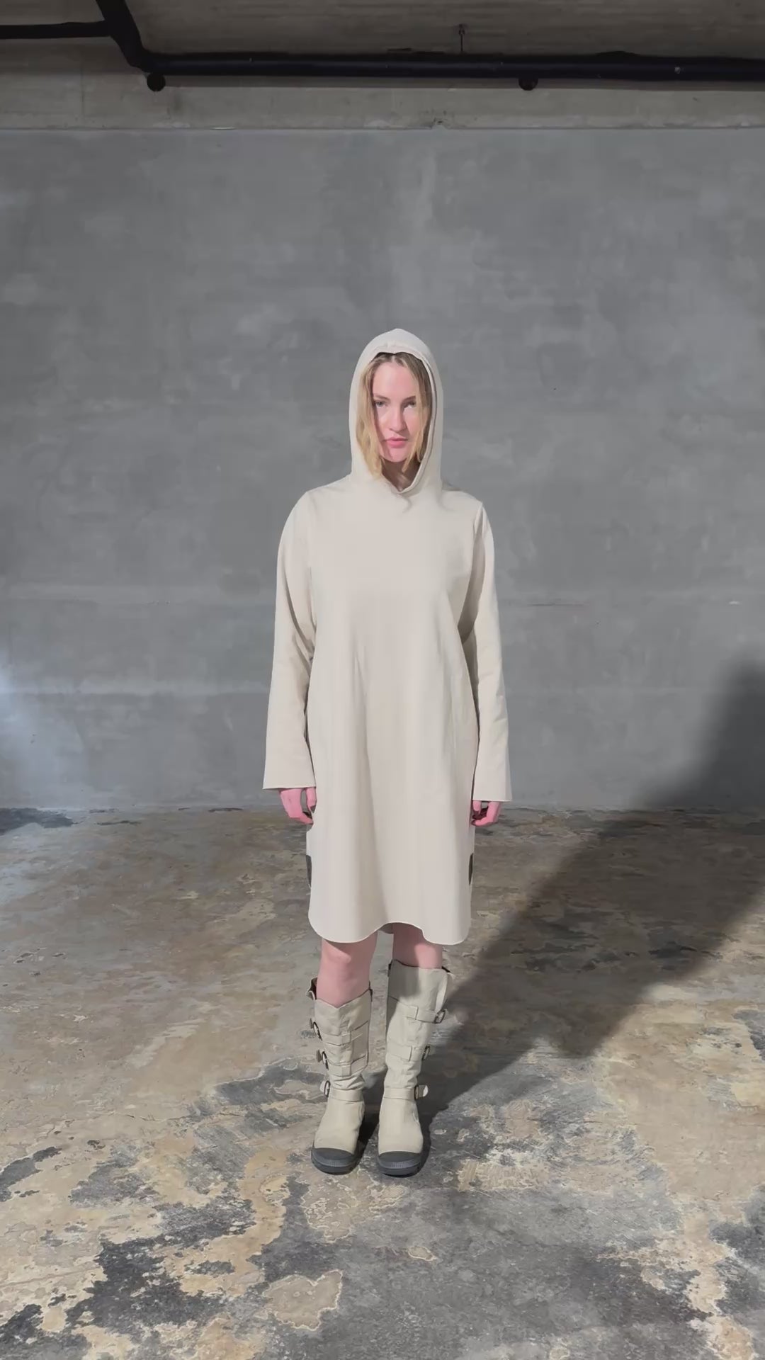 HENRIETTE STEFFENSEN COPENHAGEN SWEAT DRESS - 73011 KJOLER KIT 831