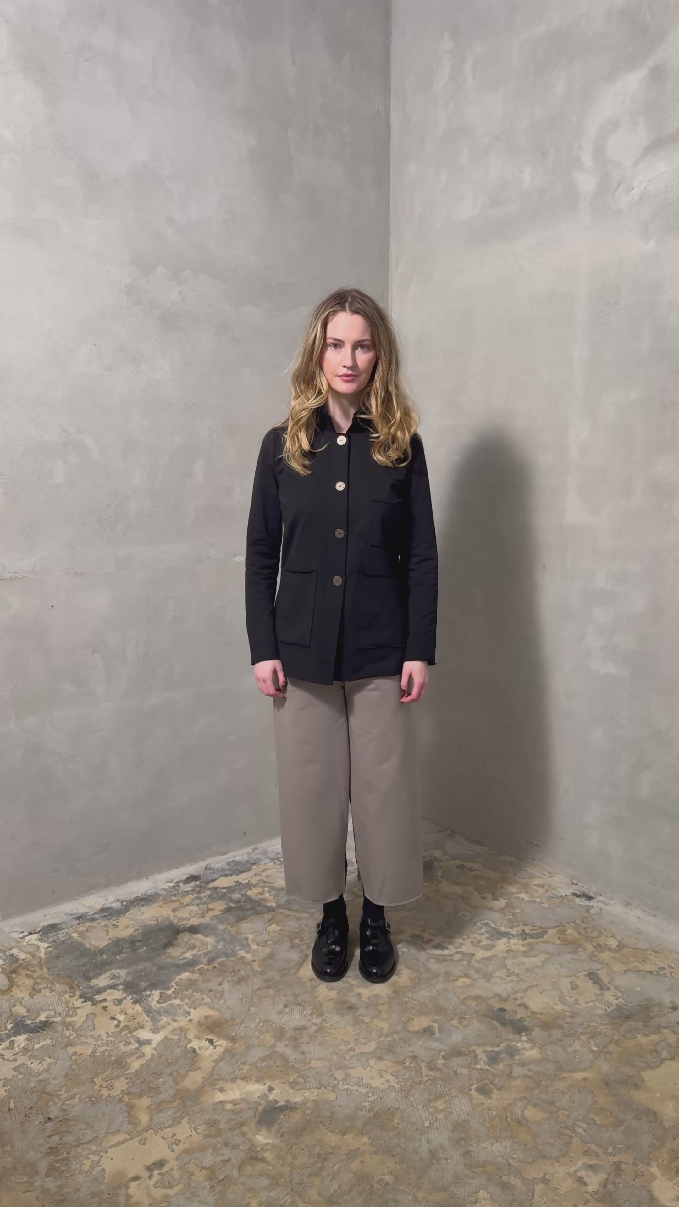 HENRIETTE STEFFENSEN COPENHAGEN SAFARI JACKET - 77004 CARDIGANS BLACK 900