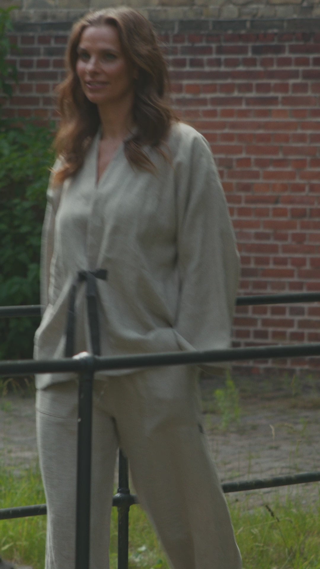 HENRIETTE STEFFENSEN COPENHAGEN KIMONO JACKET - 87000 CARDIGANS NATURE 446