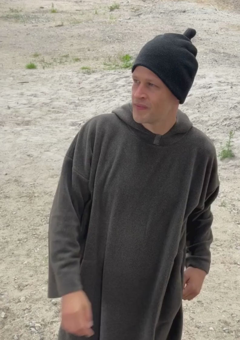 HENRIETTE STEFFENSEN COPENHAGEN SAUNA HAT - 4102 L & S ACCESSORIES SOFT BLACK 914