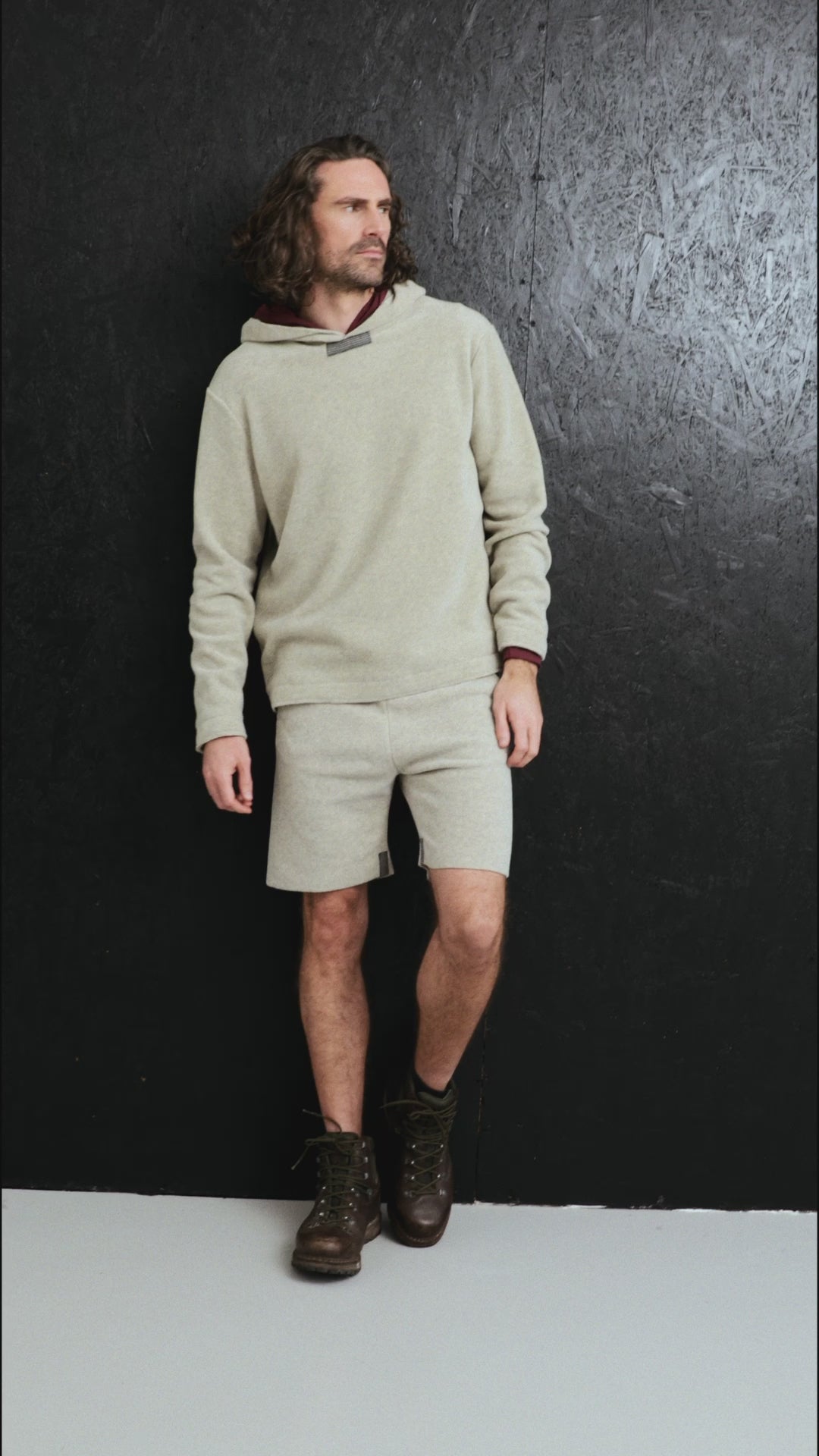 CARL BY STEFFENSEN COPENHAGEN FLEECE SHORTS - 1011C BUKSER SAND 805