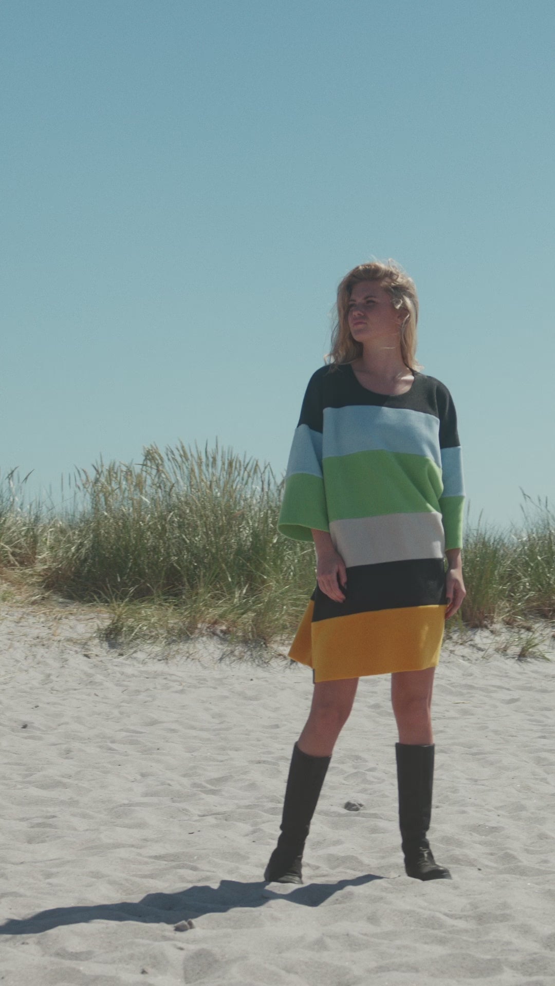 HENRIETTE STEFFENSEN COPENHAGEN RAINBOW TUNIC - 1408 TUNICS RAINBOW 899