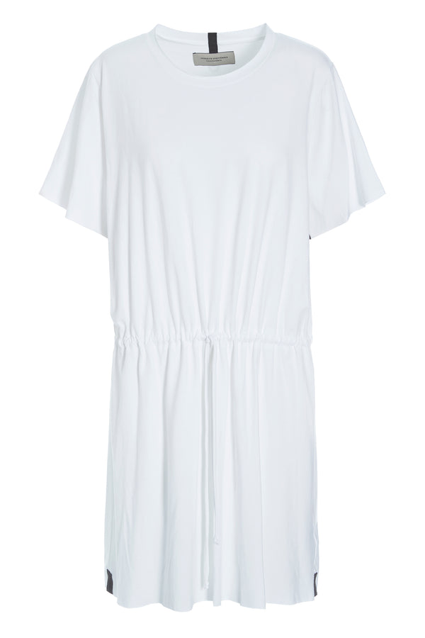 HENRIETTE STEFFENSEN COPENHAGEN DRESS W/WAISTBAND - 98036 DRESSES jersey WHITE 816